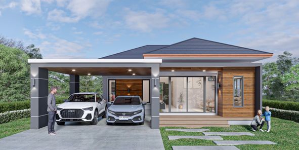 โครงการบ้านทรัพย์ฤดี ลิฟวิ่ง โฮม เฟส 3 - SAPRUEDEE LIVING HOME PHASE 3