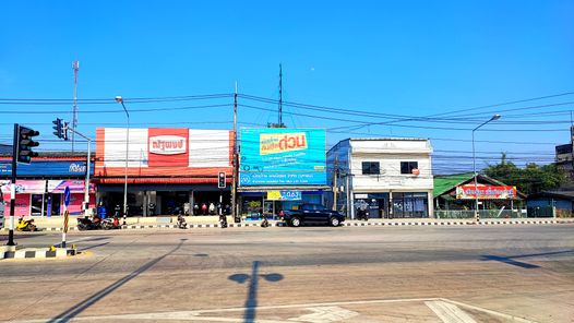 ขายอาคารพาณิชย์ 2 ชั้น เนื้อที่ 64.5 ตร.ว. 2 คูหา 4 นอน 3 น้ำ ทำเลทอง อยู่ตรงข้ามเซเว่น หน้าตลาดเทศบาลเขื่อนอุบลรัตน์ ขอนแก่น