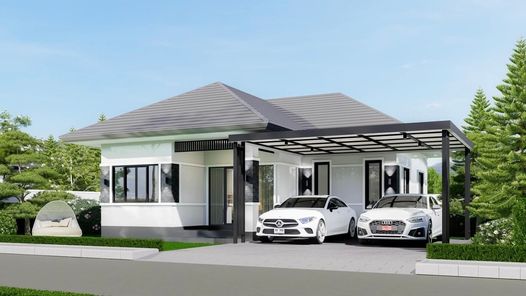 บ้านเดี่ยวนิคมอมตะ - พานทอง - Single House Amata - Phan Thong