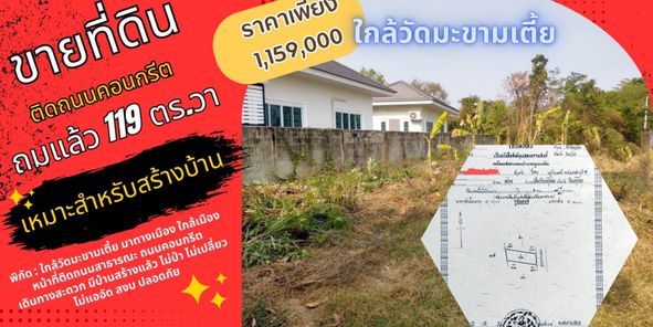 ขายที่ดินถมแล้ว มีรั้ว 2 ด้าน เหมาะ สร้างบ้าน แหล่งชุมชนไม่เปลี่ยว เต็งหนาม qIW4Jj3k