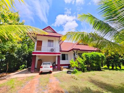 ขายบ้านเดี่ยว 2 ชั้น สไตล์รีสอร์ท 2-1-80 ไร่ ต.ปอแดง อ.ชนบท จ.ขอนแก่น