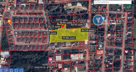 ขายที่ดินขอนแก่น ถนนเหล่านาดี ต.บ้านเป็ด หลังเคี้ยงซุปเปอร์มาร์เก็ต ถนนเหล่านาดี - บ้านสะอาด 35y6Kaec