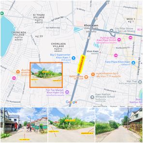 ที่ดินแปลงสวย ใกล้ถนนเหล่านาดี/ถนนมิตรภาพ เดินทางสะดวก เข้า-ออกหลายทาง ตัวเมืองขอนแก่น บึงหนองโคตร - ม.ภาค - บ้านกอก MP4LN9GQ