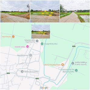 ที่ดินราคาถูก แปลงหัวมุมติดถนน2ด้าน ทำเลดี บรรยากาศดี เงียบ.สงบ แต่ไม่เปลี่ยว เดินทางสะดวก ตัวเมืองขอนแก่น ศิลา - โกทา - หนองไผ่ TBbE82Nq