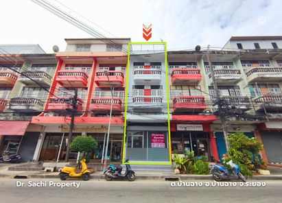 ขายอาคารพาณิชย์ บ้านฉาง รีโนเวทใหม่ 3 ชั้นครึ่ง