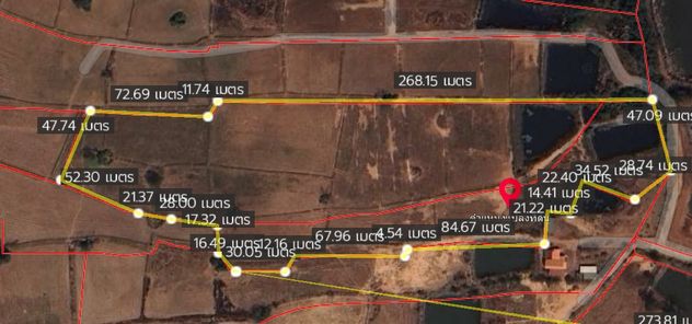 ขายที่ดินติดถนนข้างเรือนจำ  บ้านเพ็กใหญ่ 1.5 แสน/ไร่ เพ็กใหญ่ พล Pd5u6OaV