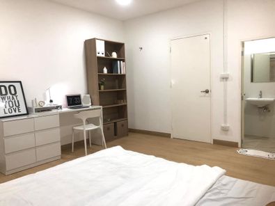 เช่าทาวน์โฮมสไตล์มินิมอล 3 ห้องนอน 3 ห้องน้ำ ใกล้ มฟล MORI HOUSE โครงการฟ้าไทย ซอย 5