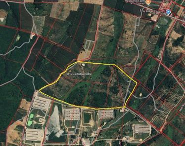 ขายที่ดินแปลงใหญ่ พื้นที่สีม่วง เหมาะสำหรับอุตสาหกรรม บ้านบึง ชลบุรี หนองอิรุณ บ้านบึง 9s97DXIB