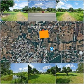 ที่ดินถมแล้วทั้งผืน กำแพงรอบตัวที่ดิน หน้ากว้างติดถนนใหญ่ 165ม. ห่างตัวเมืองขอนแก่น 12กม. บ้านหว้า เมืองขอนแก่น t2qkxNev