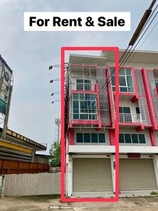 ขายและให้เช่าอาคารพาณิชย์ศรีราชา ติดถนนศรีราชา พิกัด: ศรีราชา-หนองยายบู่