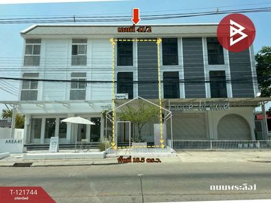 ขายอาคารพาณิชย์ 1 คูหา 3 ชั้น ติดถนน ต.ในเมือง เมืองพิษณุโลก