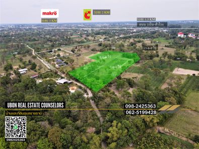 ที่ดินนา ใกล้วัดหนองป่าพง ซอยหนองบก แยกวารินฯ ศรีสะเกษ HihBkM9A