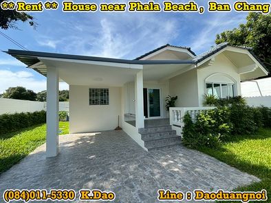 #House near Phala Beach, Ban Chang *** For Rent *** Resort Style