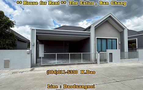 The Estiro, Ban Chang *** House for Rent *** Nordic Style