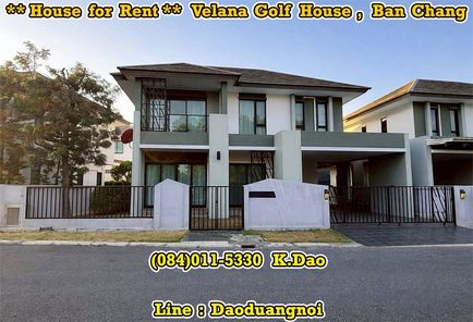 Velana Golf House, Ban Chang *** Sale / Rent *** Eastern Star Golf Course