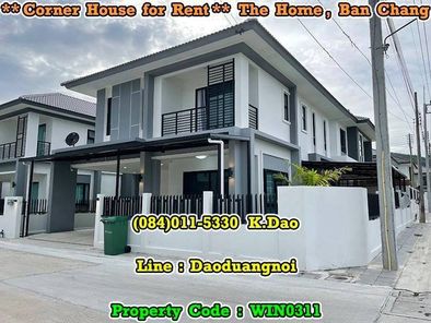 #The Home, Ban Chang *** Corner House for Rent ***