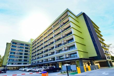 ขายคอนโด โครงการนอร์ธพาร์ค คอนโด บี โนนม่วง หลัง ม.ขอนแก่น ตึก B ชั้น 8 Type B 32.40 ตร.ม. เฟอร์ครบพร้อมอยู่ สิ่งอำนวยความสะดวกครบ ฟิตเนส สระว่ายน้ำ