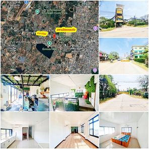 อาคารพาณิชย์ที่โดดเด่น ติดถนน2 ด้าน เดินทางสะดวก ใกล้ถนนมะลิวัลย์และบึงหนองโคตร เหมาะทำโฮมอ๊อฟฟิศ คาเฟ่ ในตัวเมืองขอนแก่น