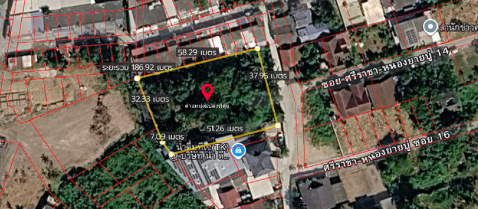 เจ้าของขายเอง📍 ขายที่ดินศรีราชา เนื้อที่ 1 ไร่ 1 งาน 42 ตร.วา บางพระ ศรีราชา ถนนเก้ากิโล สรุศักดิ์ U2eucubY