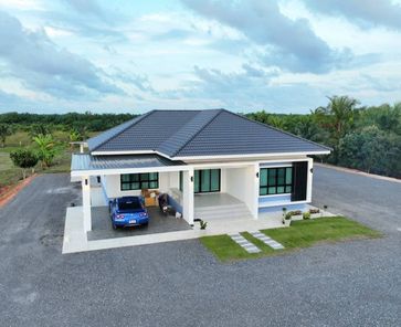 บ้านสั่งสร้าง บนเนื้อที่ 1 งาน พร้อมดำเนินการให้ทุกขั้นตอน
