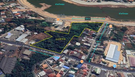 ขายราคาประเมินธนารักษ์ ที่ดิน 12 ไร่ ใกล้สนามบินอุบลราชธานี  ติดอ่างเก็บน้ำห้วยวังนอง ติดถนนอุบล-ตระการ ห้วยวังนอง-ปทุม-กุดลาด irERr3Ss