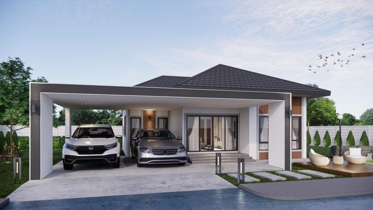 ภาพแบบบ้าน-บ้านเดี่ยว