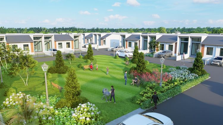 ภาพแบบบ้าน-บ้านชั้นเดียว สไตล์ญี่ปุ่น