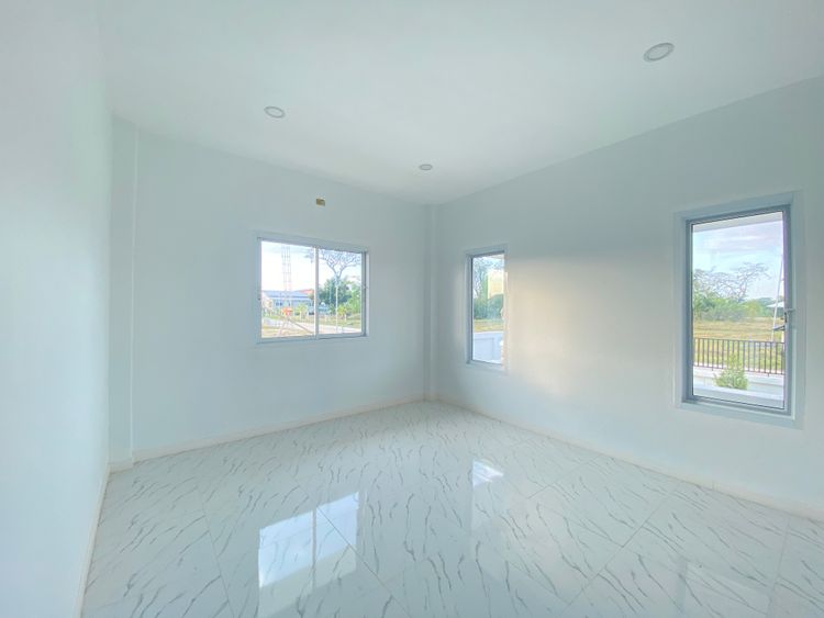 ภาพแบบบ้าน-บ้านปั้นหยาสีเขียว