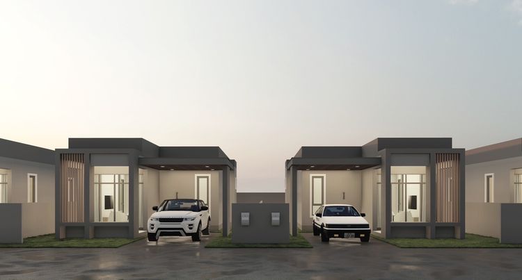 ภาพแบบบ้าน-Modern x minimal Japan gimmick 