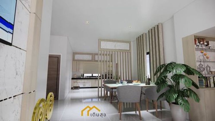 ภาพแบบบ้าน-บ้านเดี่ยวชั้นเดียว