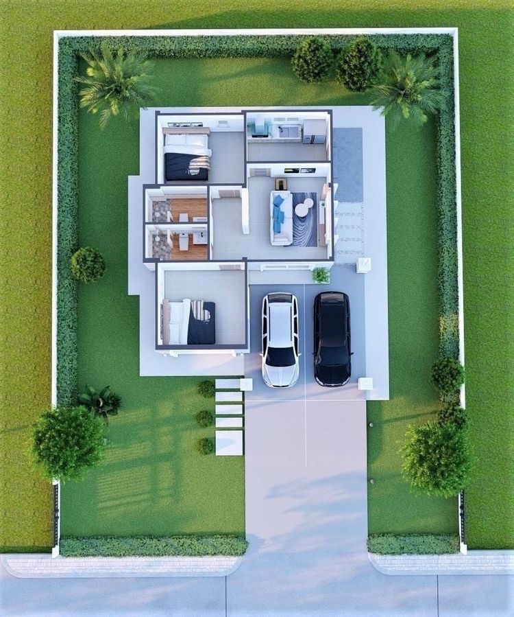 ภาพแบบบ้าน-แบบบ้านสไตล์ปั้นหยา 1