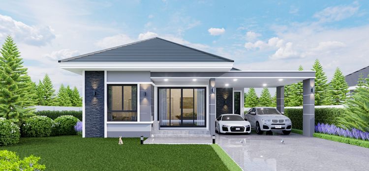 ภาพแบบบ้าน-บ้านสิรินารา วิลเลจ โครงการ 4