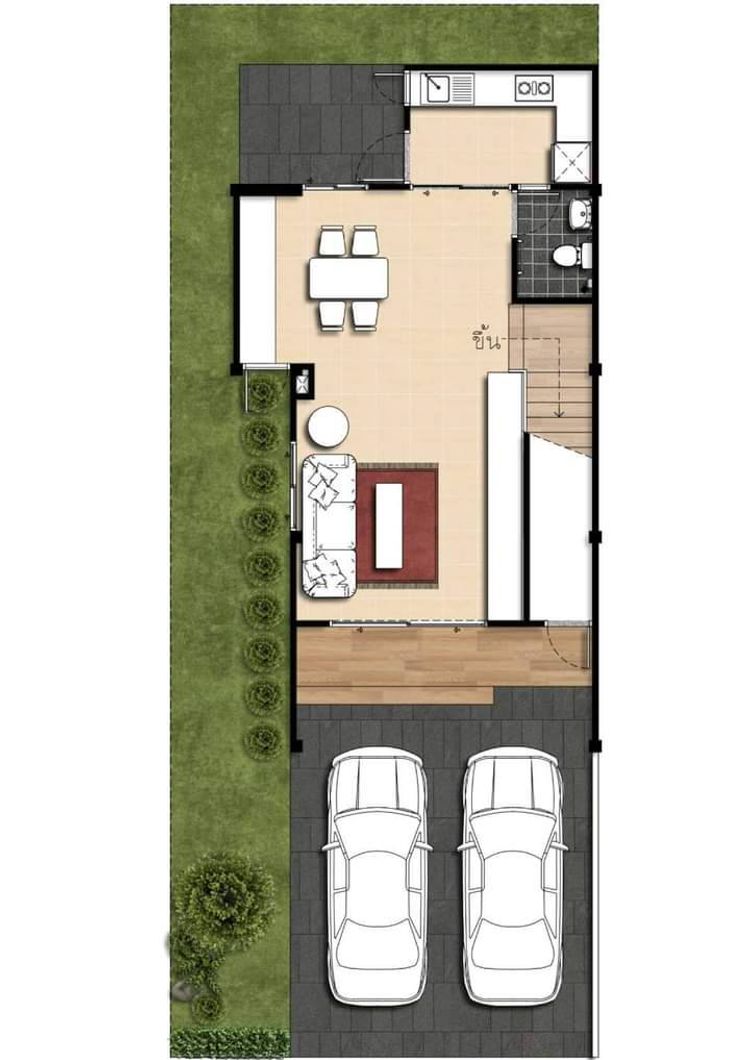 ภาพแบบบ้าน-TYPE B, C หน้ากว้าง 6 เมตร