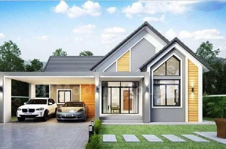 ภาพแบบบ้าน-ทาวน์โฮมชั้นเดียว