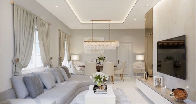 ภาพแบบบ้าน-บ้านเดี่ยวสไตล์ MODERN CLASSIC