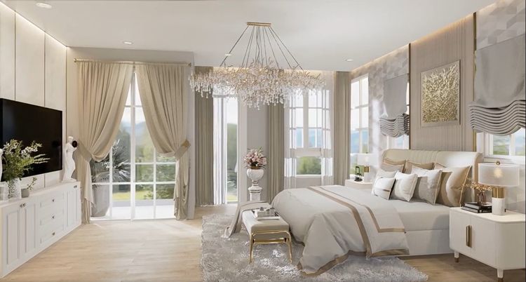 ภาพแบบบ้าน-บ้านเดี่ยวสไตล์ MODERN CLASSIC