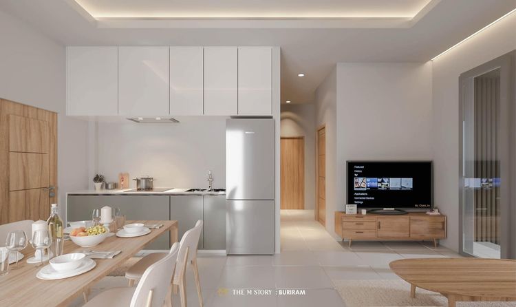 ภาพแบบบ้าน-เดอะ เอ็ม สตอรี่ ไทป์สองห้อง