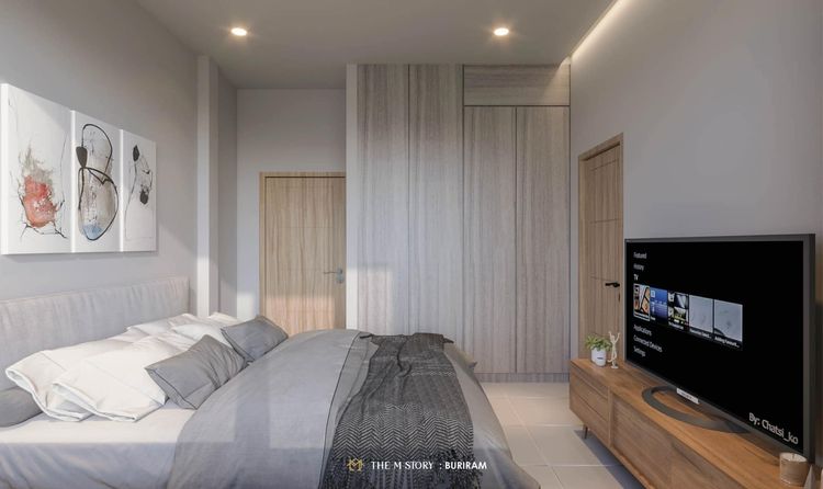 ภาพแบบบ้าน-เดอะ เอ็ม สตอรี่ ไทป์สองห้อง