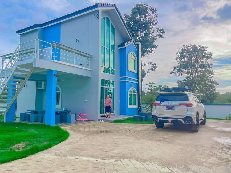 ภาพแบบบ้าน-บ้านเดี่ยวสองชั้น