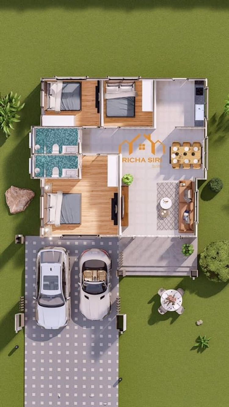 ภาพแบบบ้าน-คอนเทมโพรารี่