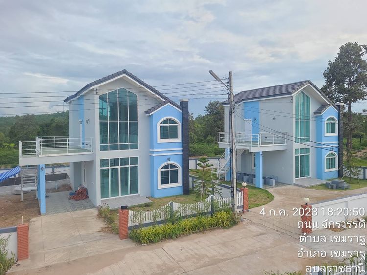 ภาพแบบบ้าน-บ้านเดี่ยวสองชั้น