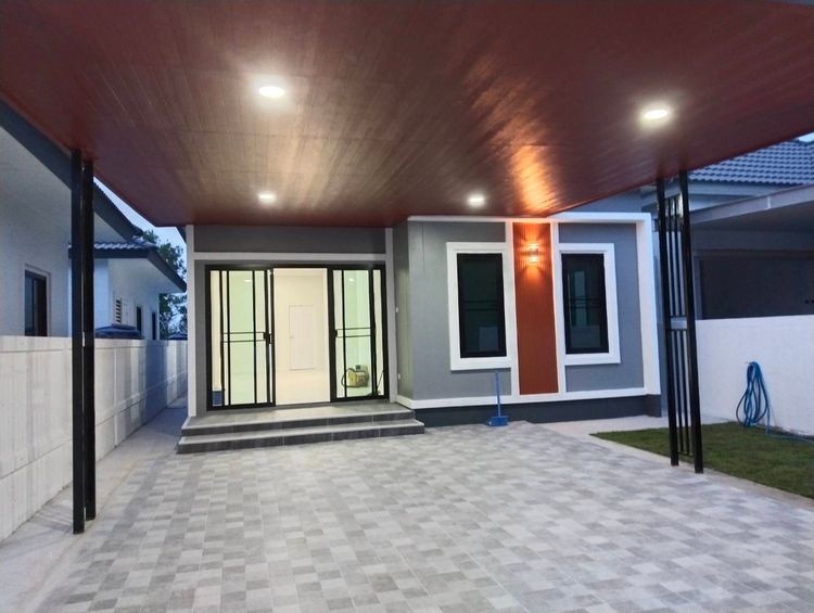 ภาพแบบบ้าน-บ้านเดี่ยวชั้นเดียว