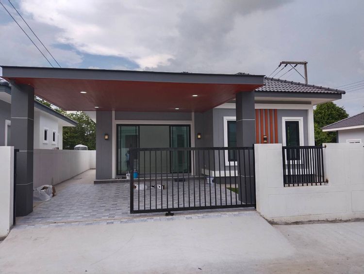 ภาพแบบบ้าน-บ้านเดี่ยวชั้นเดียว