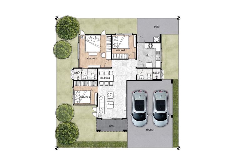 ภาพแบบบ้าน-บ้านเดี่ยว