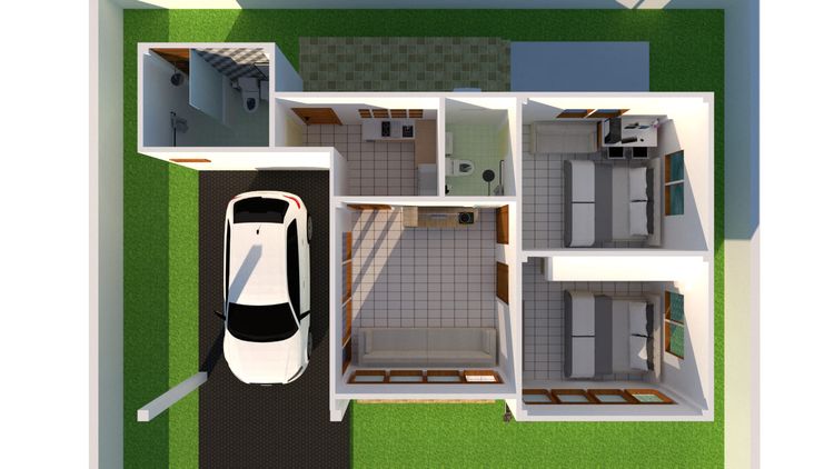 ภาพแบบบ้าน-บ้านสไตล์มูจิ