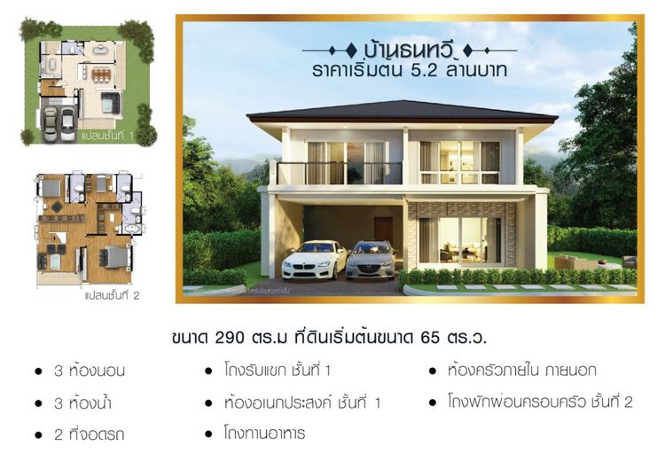 ภาพแบบบ้าน-บ้านธนทวี