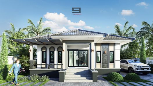 แบบบ้านสไตล์คอนเทมโพรารี่ vMANst3W