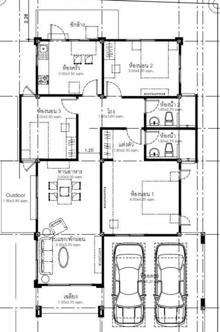 ภาพแบบบ้าน-บ้านเดี่ยว