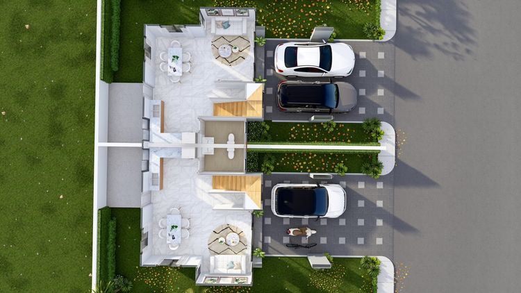 ภาพแบบบ้าน-บ้านแฝด