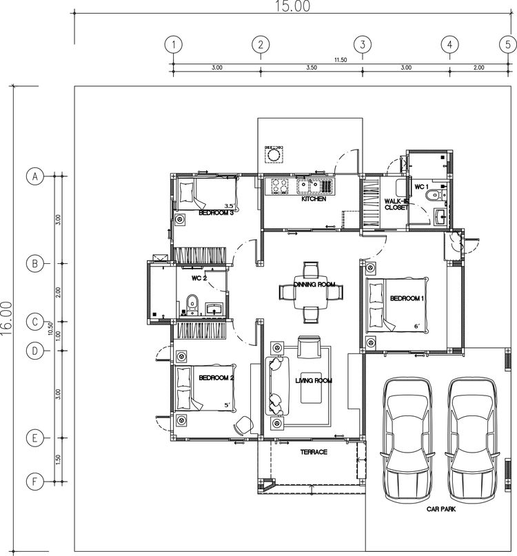 ภาพแบบบ้าน-บ้านอยู่เย็น เป็นสุข